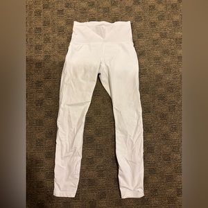 White Lululemon Leggings Size 4